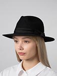 Шляпа STETSON арт. 2598211 TRAVELLER FURFELT (черный)